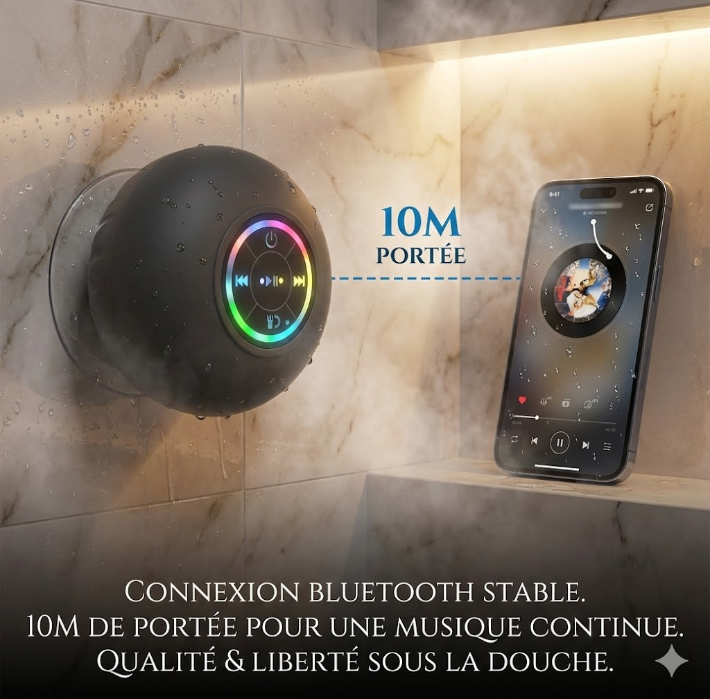 Enceinte Bluetooth Portable Étanche