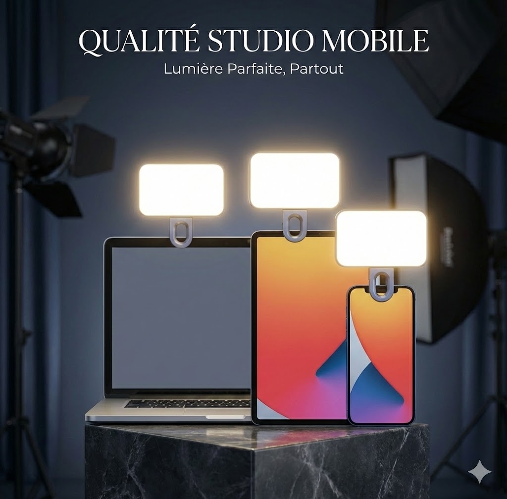 Éclairage Pro de Poche pour Téléphone